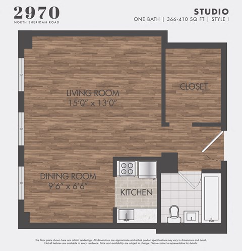 2970 N Sheridan Road Studio-1 Bed Apartment for Rent - Photo Gallery 19